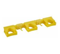 Vikan Hygienic Hi-Flex Wall Bracket System, Yellow