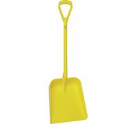Vikan Large Lightweight Plastic Shovel Yellow Snow Feed Grain Stable Yard Tool