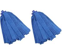 Vikan Microfibre socket mop, 200g, Blue (Pack of 2)