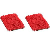 Vikan Microfibre Washing Pad, Double-Sided, 200 mm x 250 mm (Pack of 2)