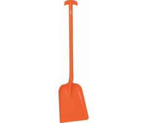 Vikan One Piece Hygienic Shovel T Grip Food Safe Waste Scoop Orange