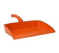 Vikan Polypropylene Dustpan / Shovel, 33cm Wide, Orange