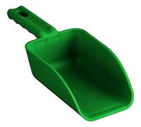 Vikan Remco 63002 Color-Coded Plastic Hand Scoop - BPA-Free Food-Safe Kitchen Utensils, Restaurant and Food Service Supplies, 16 oz, Green