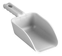 Vikan Remco 63005 Color-Coded Plastic Hand Scoop - BPA-Free Food-Safe Kitchen Utensils, Restaurant and Food Service Supplies, 16 oz, White