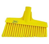 Vikan Small Angle Broom, Yellow, One size, Multi