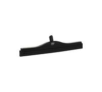 Vikan Squeegee,Ultra Hygiene,Dbl Blade,24",PP/RB,BK, 7714, Black