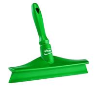 Vikan 71252 Ultra Hygiene Table Squeegee w/Mini Handle, 245 mm, Green, Small