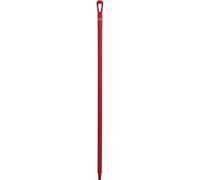 Vikan 29604 Ultra Hygienic Handle, Ø32 mm, 1300 mm, Red