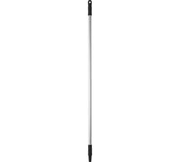VikanAluminium Handle, Ø25 mm, 1260 mm, Black