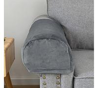 VIKAUL 2Pcs Couch Arm Covers Non Slip Armchair Covers for Sofa Recliners Stretch Arm Rest Covers Furniture Protector Slipcover Washable Chair Arm Caps (Dark Grey)