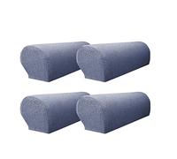 VIKAUL Arm Rest Covers Couch Stretch Armchair Covers Non Slip Armrest Chair Protector Waterproof Sofa Armrest Covers Slipcovers for Recliner Couches Chair Set of 4,Dark Grey