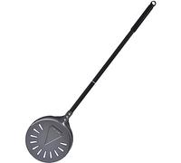 VIKCOLEE Turning Pizza Peel, 8" Inch Rectangular Pizza Turning Peel, Professional Anodized Aluminum Turning Pizza Spatula, 31 inch overall
