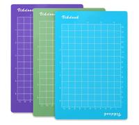 VIKDOOK Cutting Mat Compatible with Cricut Joy Xtra Machine Standard Light storng Adhesive Grip 3 Pack Replacement Cut Mats