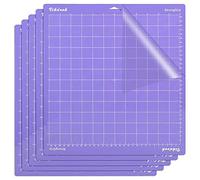 VIKDOOK Cutting Mat Compatible with Cricut Maker 3/4/Explore 3/Air 2/Air/One 12X12 Variety Grip Replacement Adhesive Light Standard Strong Grip mat