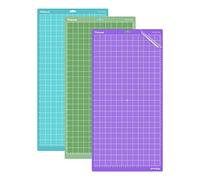 VIKDOOK Cutting Mat Compatible with Cricut Maker 3/4/Explore 3/Air 2/Air/One 12X24 Variety Grip Large Adhesive Light Standard Strong Grip mat