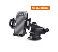 (VIKEFON Brand Sucker) Sucker Car Phone Holder Mount Stand Suction Cup Smartphone Mobile Cell Support in Car Bracket For iPhone Xiaomi Huawei Samsung