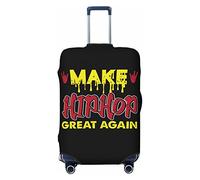 Vikeiac Highly Elastic Spandex Suitcase Cover Luggage Cover Protector Large Fits 25 to 28 Inch Make Hip Hop Great Again Prints