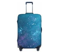 Vikeiac Highly Elastic Spandex Suitcase Cover Luggage Cover Protector Large Fits 25 to 28 Inch Space Stars Field Background Prints