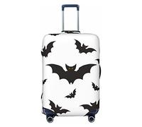 Vikeiac Highly Elastic Spandex Suitcase Cover Luggage Cover Protector Medium Fits 22 to 24 Inch Vampire Bat Prints