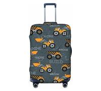 Vikeiac Highly Elastic Spandex Suitcase Cover Luggage Cover Protector X-Large Fits 29 to 32 Inch Cute Construction Truck Prints