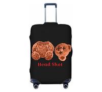 Vikeiac Highly Elastic Spandex Suitcase Cover Luggage Cover Protector X-Large Fits 29 to 32 Inch Cute Bear Toy Head Shot Prints