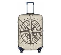 Vikeiac Travel Luggage Cover Compass Wind RoseSuitcase Cover for 18-32 Inch