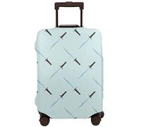 Vikeiac Travel Suitcase Protector Cover Sting Washable Dustproof Anti-Scratch Elastic Suitcase Protector Fits 18-32 Inch Luggage Large