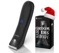 VIKICON Balls Trimmer Men Pubic & Body Hair Trimmer Men IPX7 Waterproof Body