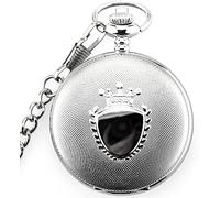 VIKIMO Vintage Quartz Pocket Watch,Quartz Pocket Watch with Chain, 1 Pc Antique Bronze Quartz Pocket Watch Vintage Dial Pendant Necklace Men Women Clock Gifts-gold (Color : Gold) (Color : Onecolor)