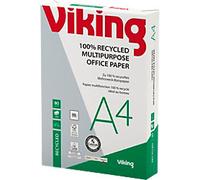 Viking 100% Recycled Bright-White A4 Printer Paper 80 gsm Smooth White 150 CIE 500 Sheets