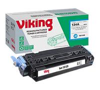 Viking 124A Compatible HP Toner Cartridge Q6001A Cyan