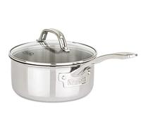 Viking 3-Ply Stainless Steel Sauce Pan with Glass Lid, 1.5 Quart