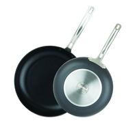 VIKING 40051-1182-1012 Hard Anodized Nonstick Fry Pan Set 10 Inch and 12 Inch Gray