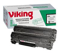 Viking 85A Compatible HP Toner Cartridge CE285AD Black Pack of 2 Duopack