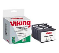 Viking 932XL / 933XL Compatible HP Ink Cartridge CN053A/CN054A Black, Cyan, Magenta, Yellow Pack of 4 Multipack