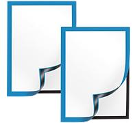 Viking A4 Display Frame Adhesive Dark Blue Plastic 1292064 23.4 (W) x 0.6 (D) x 32.6 (H) cm Pack of 2