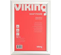 Viking A4 Snap Frame Hanging Silver Aluminium 4739139 21 (W) x 29.7 (H) cm