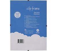 Viking A5 Clip Frame Transparent 3995019 15 (W) x 21 (H) cm 978921 Pack of 2