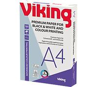 Viking Advanced Colour Printing A4 Printer Paper 160 gsm Smooth White 169 CIE 250 Sheets