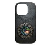 Viking Age Epic Style - Jormungandr Midgard Serpent Case for iPhone 14 Pro
