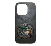 Viking Age Epic Style - Jormungandr Midgard Serpent Case for iPhone 15 Pro