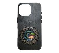 Viking Age Epic Style - Jormungandr Midgard Serpent Case for iPhone 16 Pro