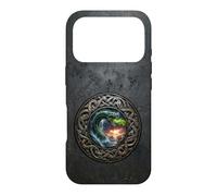 Viking Age Epic Style - Jormungandr Midgard Serpent Case for iPhone 17 Pro