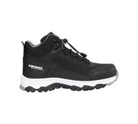 Viking Akkarvik Mid Warm WP SL Walking Shoes, Black/Granite, 2 UK
