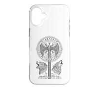Viking Axe Runes Wolf Bear Spirit Animal Norse Mythology Case for iPhone 16 Plus