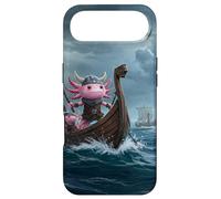 Viking Axolotl Raiding the High Seas Case for iPhone Air