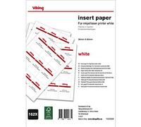 Viking Badge Clip Insert 9 x 6 cm Paper Pack of 162