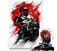 Viking Berserk Jigsaw Puzzles for Teenagers 1000 Piece Improve Memory Soft Distraction Laser Cut Thoughtful Gift (50x75cm)