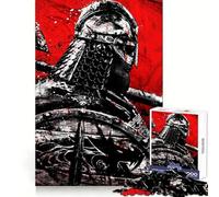 Viking Berserker 1000 Piece Jigsaw Puzzles for Adults Jigsaw Brain Wellness Calm Recreation Perfect Lock Festive Gift (38x26cm)