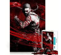 Viking Berserker Jigsaw 1000 Pieces Memory Skill Fun Smooth Edge Perfect Interlock Fun-filled Way to Fill Empty Hours (50x75cm)